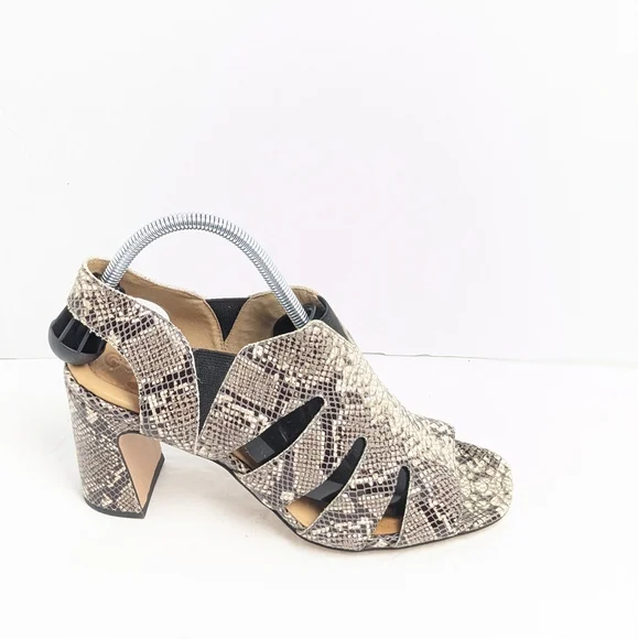 Corso Como leather heeled sandals - Picture 7 of 16